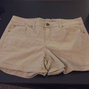 Tan shorts